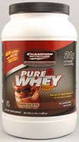 Champion Nutrition Pure Whey Stack, Chocolate, 2.2-Pound Bottle