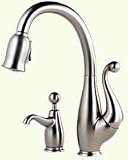 Brizo Floriano Brillance Stainless Single Handle Kitchen Pull Down Faucet