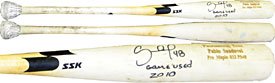 Pablo Sandoval Autographed / Signed 2010 Game Used Uncracked SSK Ash San Francisco Giants Bat
