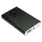 Coolmax 2.5IN Sata Leather Encl with Esata & USB2.0 HD-250L-ESATA