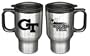 Georgia Tech Yellow Jackets 16 oz. Stainless Steel Travel Mug (Set of Two)