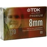 TDK P-120HS Premium 8mm Cassette