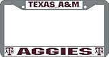 Texas A&M Aggies Chrome License Plate Frame