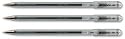 Pentel Hybrid Roller K106 Rollerball Pen 0.6mm Tip 0.35mm Line Black Ref K106E-A [Pack 12]