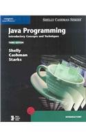 Java Programming: Introductory Concepts and Techniques (Shelly Cashman Series)