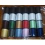 24 Assorted Spools of Thread Full Size 150 Yards Each