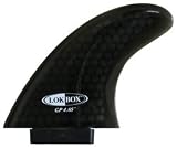 LokBox GP Pro Core Surfboard Fin Set - Black