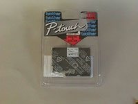BROTHER BLACK ON WHITE, 1/4inch TAPE TZ211