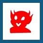Tanning Bed Stickers Devil 1000 CT Roll