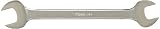 Martin 1726 Forged Alloy Steel 1/2 x 5/8 Opening Offset 15 Degree Angle Double Head Open End Wrench,