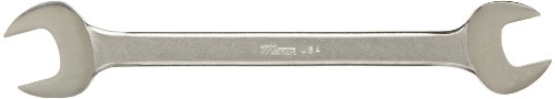 Martin 1720 Forged Alloy Steel 5/16" x 11/32" Opening Offset 15 Degree Angle Double Head Open End Wrench, 4-1/2" Overall Length, Chrome Finish
Martin 1720 Forged Alloy Steel 5/16" x 11/32" Opening Offset 15 Degree Angle Double Head Open End Wrench, 4-1/2" Overall Length, Chrome Finish