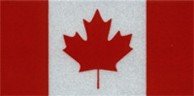 Canada flag Retroflective Extra Large 3M Decal 3