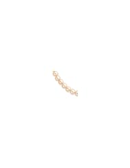 14k 7.5-8mm Pink Freshwater Onion Cultured Pearl Necklace