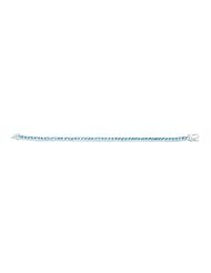 Genuine .925 Sterling Silver Blue Topaz Bracelet 10.3 Grams . 100% Satisfaction Guaranteed.