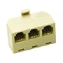 Cables To Go 41062 Two Line Telephone Splitter L1 + L2