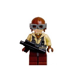 LEGO Star Wars Minifigur - Naboo-Kampfpilot mit Blaster (Naboo Fighter Pilot with Blaster)