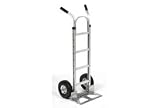 Buy Aluminum Hand Truck Double Handle Pneumatic Wheels by Global Equipment Company, Inc