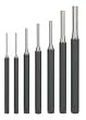 Westward 2AJL4 Pin Punch Set, 1/16 To 5/16 In, 7 Pc