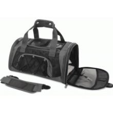 Sherpa-Sport Duffle Pet Dog Cat Carrier Tote- Small-Black 44070 airline approved soft sided