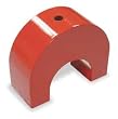 Industrial Grade 6XY51 Horseshoe Magnet, Max Pull 50 Lb, Alnico 5