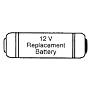Heath Zenith SL-6198-B Wireless Doorbell Replacement Battery