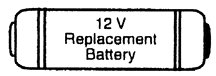Wireless Doorbell Replacement Battery #SL-6198-B