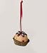 Chocolate Shop Gourmet Bon Bon Glazed Candy Christmas Ornament 1.5"