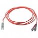 Cables To Go 33165 LC/ST Duplex 62.5/125 Multimode Fiber Patch Cable (3 Meters, Orange)
