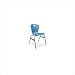 ZUMA Fixed Height Classroom Chair - 10 Seat Height Flame Retardant Additive Shell: Not Included, Frame Color: Silver Mist, Seat Color: Wine