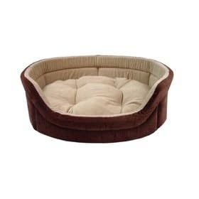 40 WINKS CORDUROY OVAL DOG SLEEPER 28"
