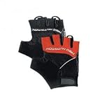 Weight Lifting Gloves - GEL SHOCK TECHNOLOGY - Red/Medium