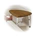Drive Medical K.D. Teak Adjustable Height Bath Bench
