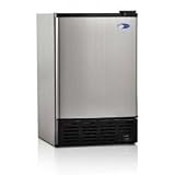 Stainless Steel Built-In Ice Maker – Whynter UIM-155 (Stainless Steel / Black) (25″H x 15″W x 18″D)