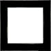 6 x 6 Matte Black Frame
