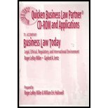 img - for Business Law Today : CD and Application (Software) book / textbook / text book