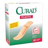 Curad Plastic Strips Sterile Bandages - 80 ea