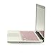 TopCase Silicone Keyboard Cover Skin for Macbook Unibody Whtie 13-Inch / Macbook Pro Aluminum Unibody 13, 15, 17-Inch with or without Retina Display / Macbook Air 13-Inch / Old Macbook White 13-Inch / Wireless Keyboard with TopCase Mouse Pad (PINK)