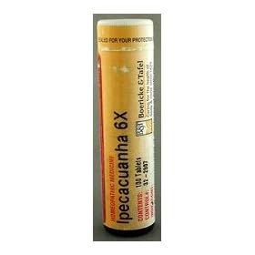 Boericke & Tafel Homeopathics - Ipecacuanha-6X - Single Remedies 6x