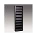 Multimedia CD/DVD/VHS Storage Shelves, Media Tower, 20 x 9 1/4 x 60, Black (AMWDVD2065BGM) Category: Card Data and Other File Cabinets