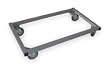Dayton 2TUL4 Steel Dolly, 25x15x4 7/8, Cap 400 Lbs