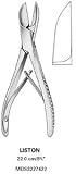 Bone Cutting Forceps, Liston - Straight tip, 5 1/2', 14 cm