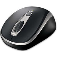 Microsoft Wireless Mobile Mouse 3000 (Black)