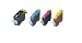 Office Products : Canon Compatible BCI-3e (1Bk/C/M/Y) 4-Pack ink cartridges for Canon i550/i850,MultiPASS MP730/F30/S750/S520