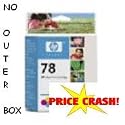 Genuine Original HP Hewlett Packard hp78 No78 hp78A 38ml 78A colour printer ink - print inkjet cartridge ( click to view supported printers including photosmart office jet designjet deskjet & digital copier printers) from bulk pack - repackaged by Office Clearance UK