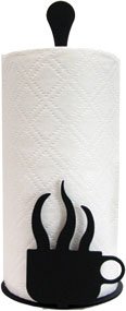 Village Fer Forg- PT-C-66 Porte-serviette de papier - Tasse - caf-
