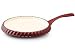 Paula Deen 11 Inch Porcelain Hoecake Pan, Burgundy