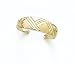 14K Domed DC 'X's Toe Ring - GH23744