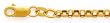 14k Gold Rollo Chain-3.3mm 16 , 18 , 20 or 24 IN