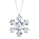 S1041314: SWAROVSKI CRYSTAL 2010 ANNUAL LITTLE CHRISTMAS STAR / SNOWFLAKE ORNAMENT