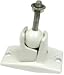 OmniMount 10.0 White Wall or Ceiling Speaker Mount Bracket (Single Bracket)